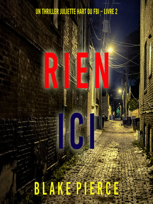 cover image of Rien ici
